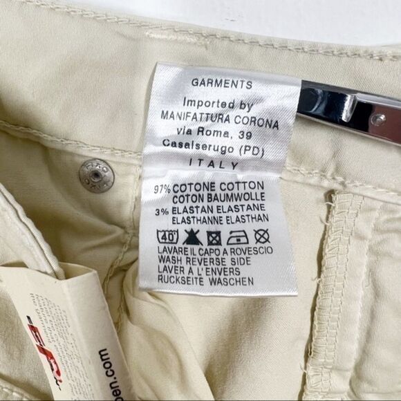 Eddie Penn NWT Girls Size 9-10 Italian Brand Yellow Jeans‎ Wonderland Carisma - Picture 5 of 6